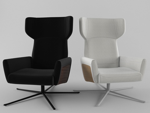  卢卡椅子3d模型 