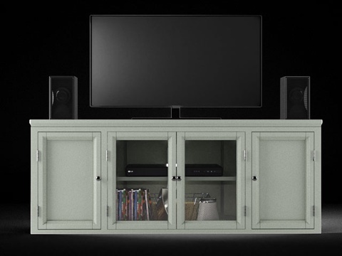  Yosef Corner 57 电视柜3d模型 