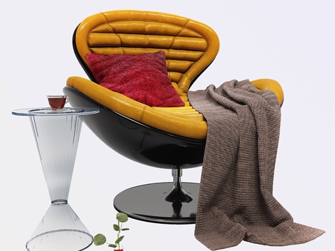  乔瓦内蒂设计 JETSONS 休闲椅3d模型 