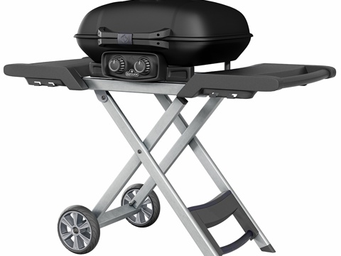  拿破仑TravelQ烧烤炉3d模型 