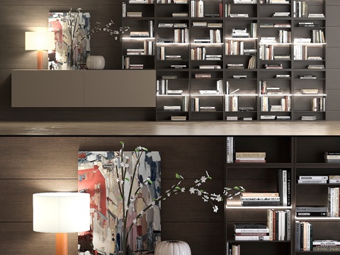  POLIFORM 书架3d模型 