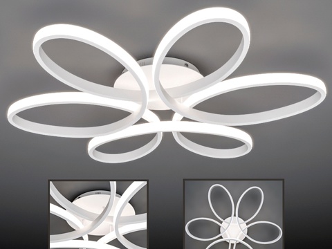  BLUE TIME 吊灯系列3d模型 