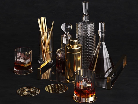  幻影托盘3d模型 