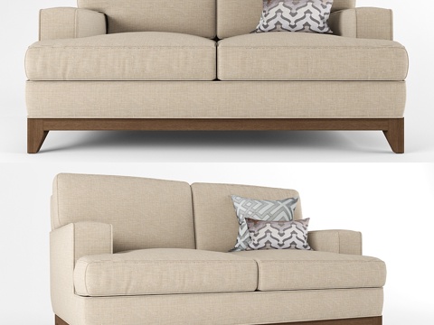  伊森艾伦 Arcata 沙发3d模型 