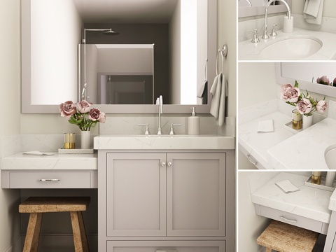  浴室家具 I 浴室家具_063d模型 