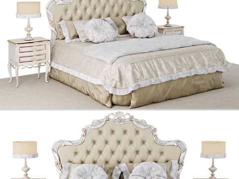  Signorini &amp; Coco床具 - 永恒款3d模型 