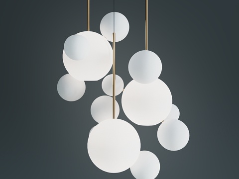  SUSPENSION 吊灯 giopato &amp; coombe3d模型 