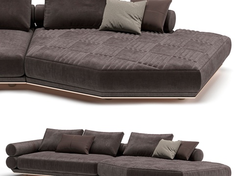  Longhi Oppenheim沙发3d模型 