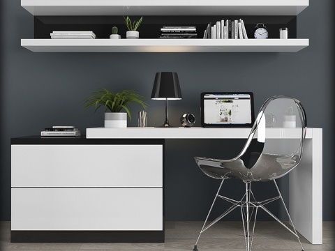  电视柜套装073d模型 