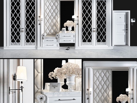  门厅构图_283d模型 