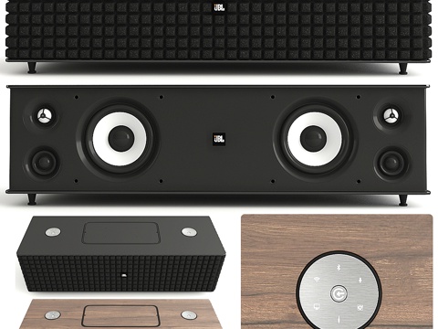  JBL Authentics L16 音响系统3d模型 
