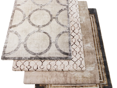  地毯套装043d模型 