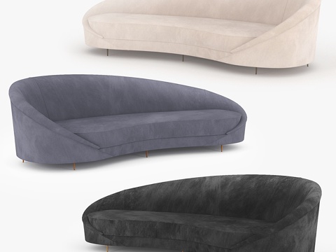  Eichholtz挑逗者沙发3d模型 