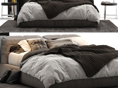  Ditre Italia Dunn床3d模型 