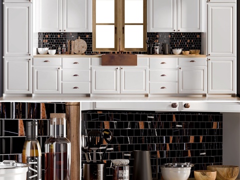  厨房立面53d模型 