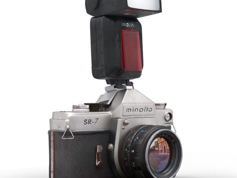  相机 Minolta sr73d模型 