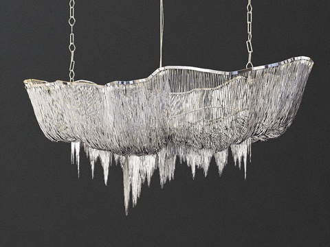  Terzani Atlantis Nikel 吊灯3d模型 