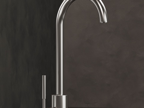 现代水龙头su模型