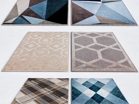  地毯系列3d模型 