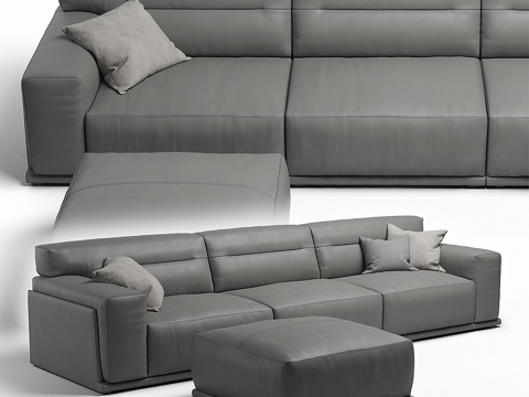  Natuzzi Dorian沙发3d模型 