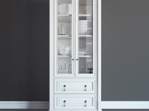  展示柜 01 展示柜 013d模型 