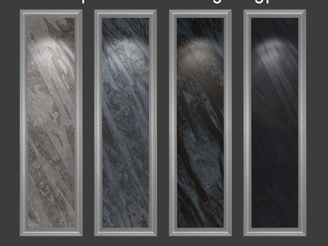  装饰灰泥，浅色版 1043d模型 