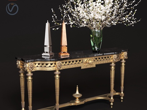  ANGELO CAPPELLINI 配件 边桌3d模型 