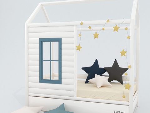  梦想家BukWood的居所3d模型 