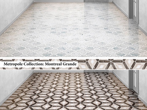  瓷砖套装103d模型 