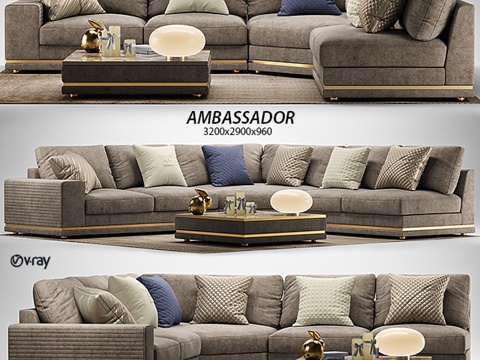  宜家办公空间 323d模型 