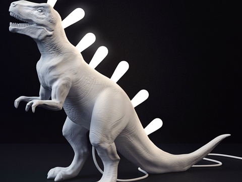  Seletti侏罗纪雷克斯台灯3d模型 