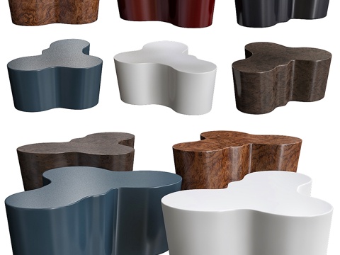  Showtime Orgo鸡尾酒桌 由Oggetti Luc3d模型 