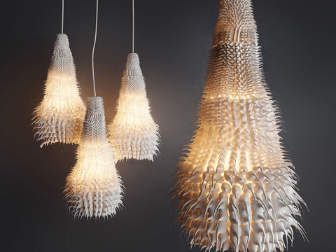  Acus设计工作室Tayga设计悬挂灯3d模型 