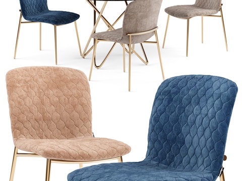  爱椅与星辰桌 - 卡利加里斯3d模型 