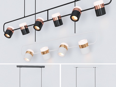  萤火虫灯具3d模型 