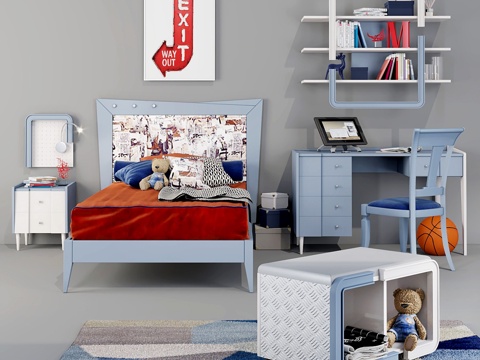  Poliform西岸系列茶几3d模型 