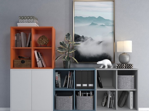  宜家组合柜 23d模型 