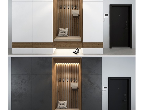  走廊构图_183d模型 