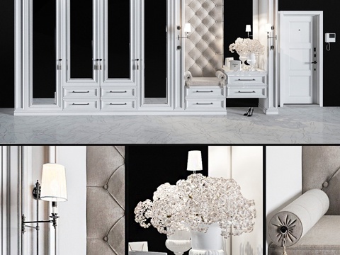  门厅构图_273d模型 