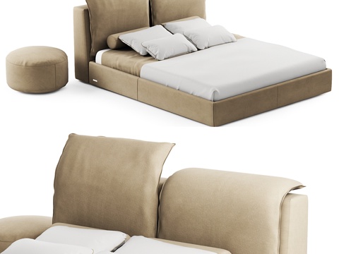  Sound Night床具3d模型 