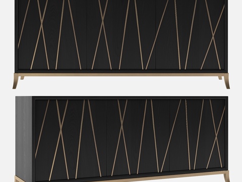  丹顿家居衣柜Le Visage3d模型 