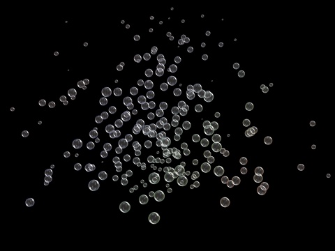 彩色泡泡 吹泡泡 肥皂泡泡 七彩泡泡 泡泡su模型