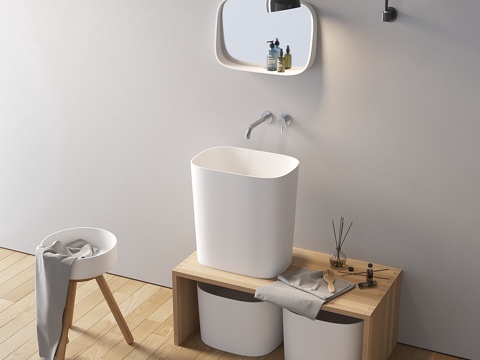  Rexa Design Fonte 洗脸盆3d模型 