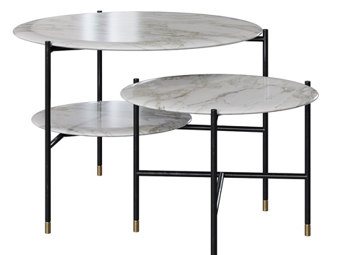  Meridiani Adrian 系列桌具3d模型 