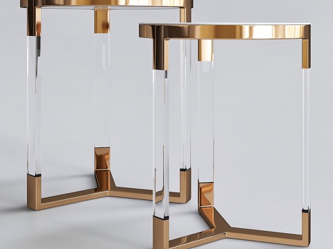  Gallerie - 由您设计 - 穆拉诺玻璃茶几3d模型 