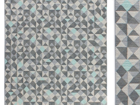  GRIT &amp; ground 拉法叶雾地毯3d模型 