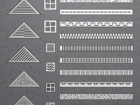  淋浴排水槽，排水梯 Alca Plast3d模型 