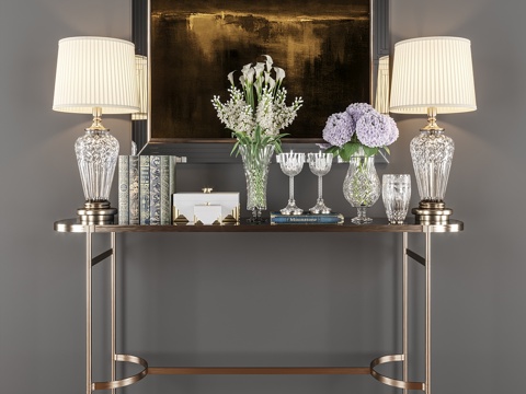  装饰套装063d模型 