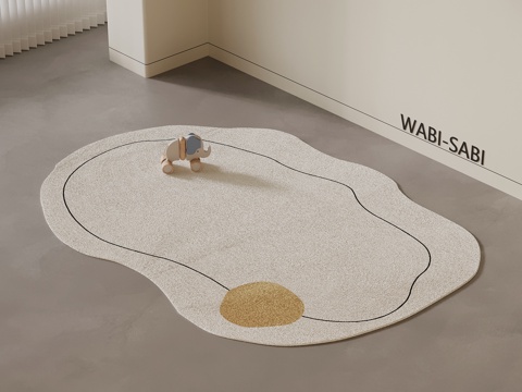 现代地毯su模型