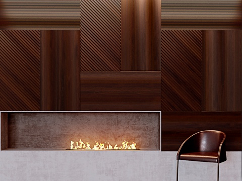  Emmemobili壁炉设计3d模型 